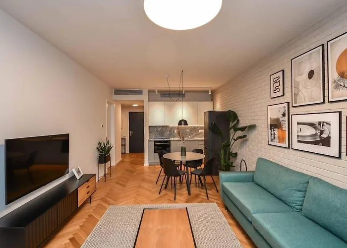 Apartmán Skypark Luxury With Skyline View & Free Parking Bratislava